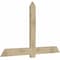 Ekena Millwork Eugene Rough Sawn Timber Gable Bracket, Douglas Fir, 72"W x 45"H x 2"D x 6"F, 15/12 Pitch GBW072X45X0206EUG00RDF - alternate 4